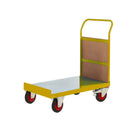 Dark Goldenrod Platform Truck - Single Handle