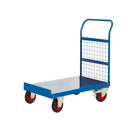 Light Gray Platform Truck - Single Handle