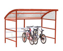 Light Gray Premier Cycle Shelters
