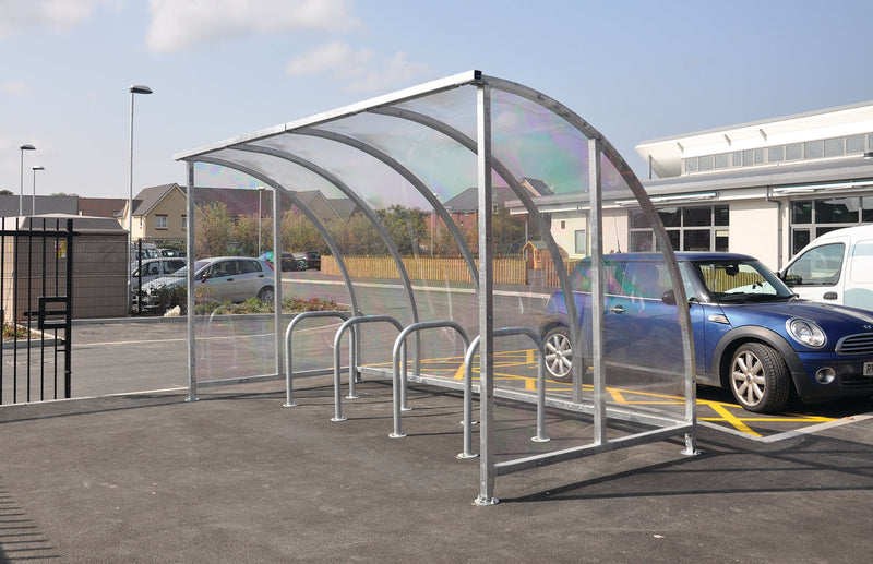Light Slate Gray Kenilworth Cycle Shelters