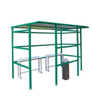 Dark Slate Gray Traditional Smoking Shelters