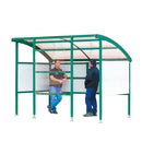 Light Gray Premier Smoking Shelters