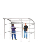 Light Gray Premier Smoking Shelters