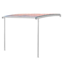 Gray Wall Mounted Smoking Shelter