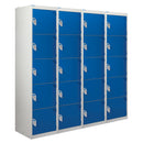Gray Tool Charging Lockers - Perforated Door
