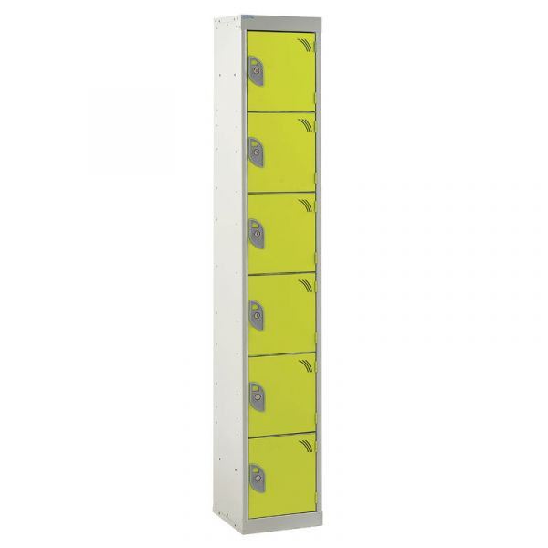 Yellow Green Standard Lockers - H.1800 W.450 D.450