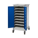 Gray Laptop & Tablet Charging Trolleys